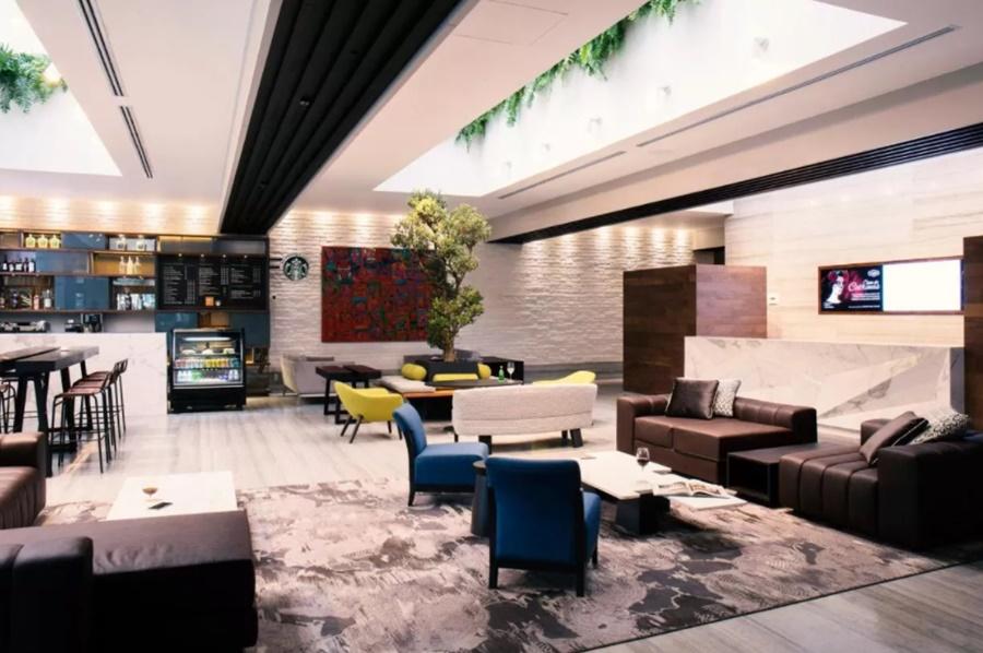 Krystal Grand Suites Insurgentes Mexico By Eksteriør billede The lounge at the airport
