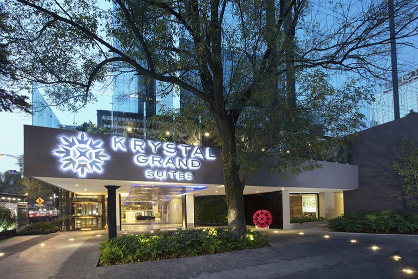 Krystal Grand Suites Insurgentes Mexico By Eksteriør billede Crystal Grand Suites